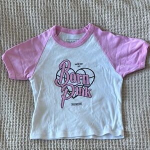 BlackPink Born Pink 2023 World Tour Crop Tee